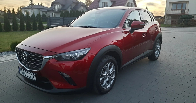 Mazda CX-3 cena 76900 przebieg: 41000, rok produkcji 2019 z Starachowice małe 46